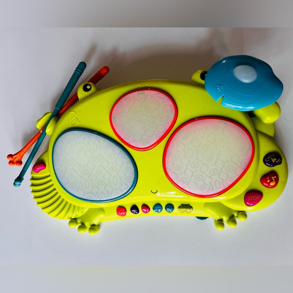 B.toys Frog Drum Set Ribbit-tat-tat